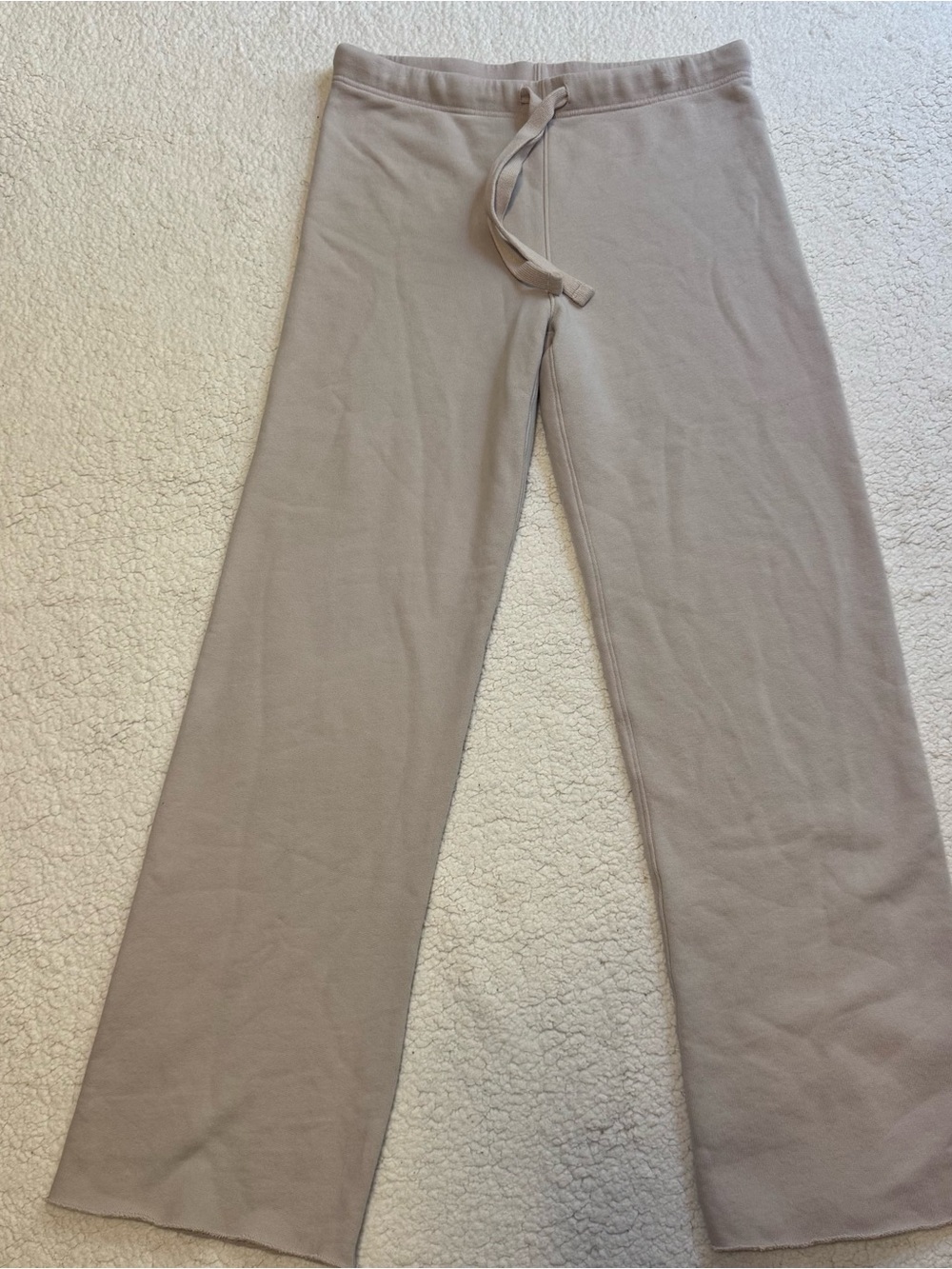 Frank & Eileen CATHERINE 29"
Full Length Favorite Sweatpant Size Small Beige